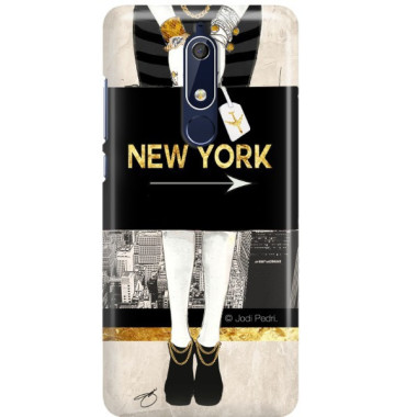 Etui Nokia 5.1, Etui Jodi Pedri Wielokolorowy - FunnyCase