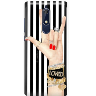 Etui Nokia 5.1, Etui Jodi Pedri Wielokolorowy - FunnyCase