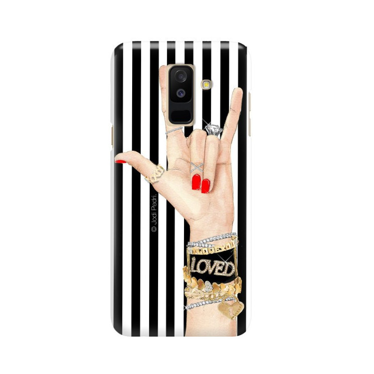 ETUI NA TELEFON SAMSUNG GALAXY A6 PLUS 2018  JODI PEDRI WZÓR JODI130