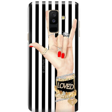 ETUI NA TELEFON SAMSUNG GALAXY A6 PLUS 2018  JODI PEDRI WZÓR JODI130