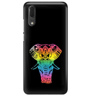 Etui Huawei P20, Etui Neon Wielokolorowy - FunnyCase