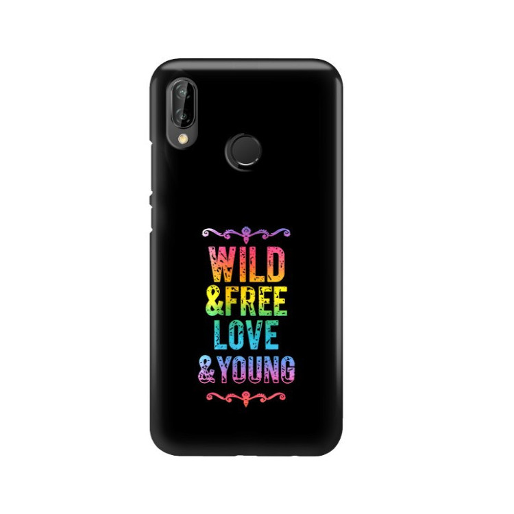 Etui Huawei P20 LITE, Etui Neon Wielokolorowy - FunnyCase