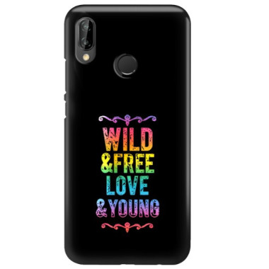 Etui Huawei P20 LITE, Etui Neon Wielokolorowy - FunnyCase