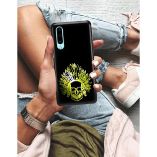 Etui Huawei P30, Etui Neon Wielokolorowy - FunnyCase