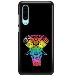 Etui Huawei P30, Etui Neon Wielokolorowy - FunnyCase