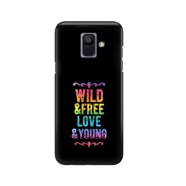 ETUI NA TELEFON SAMSUNG GALAXY A6 2018 NEON MIENIĄCE SIĘ ZLR111