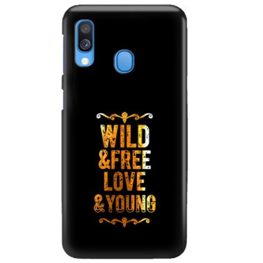 ETUI NA TELEFON SAMSUNG GALAXY A40 NEON MIENIĄCE SIĘ ZLC111