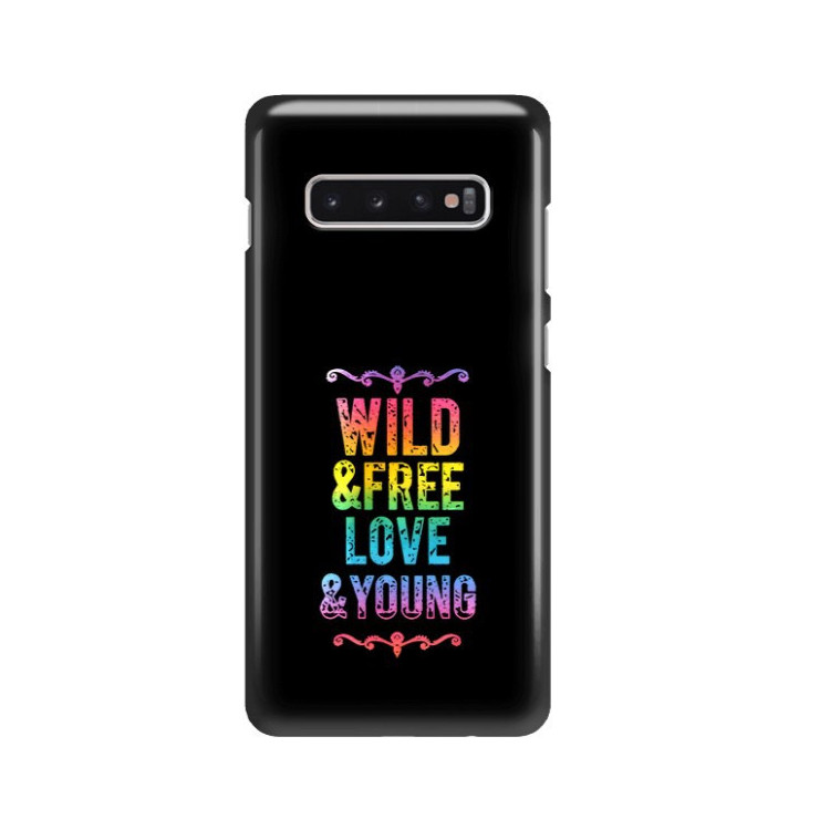 ETUI NA TELEFON SAMSUNG GALAXY S10 PLUS NEON MIENIĄCE SIĘ ZLR111