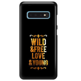 ETUI NA TELEFON SAMSUNG GALAXY S10 NEON MIENIĄCE SIĘ ZLC111