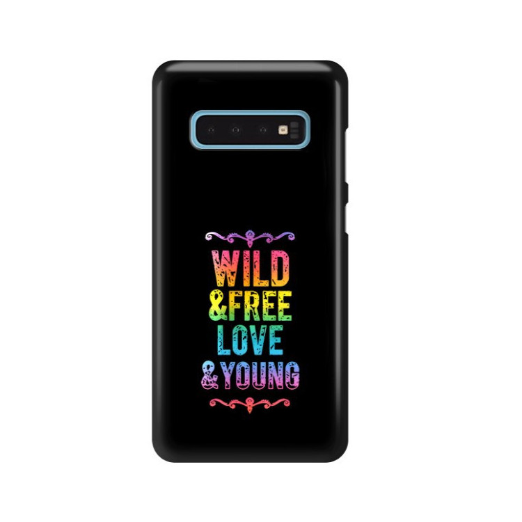 ETUI NA TELEFON SAMSUNG GALAXY S10 NEON MIENIĄCE SIĘ ZLR111