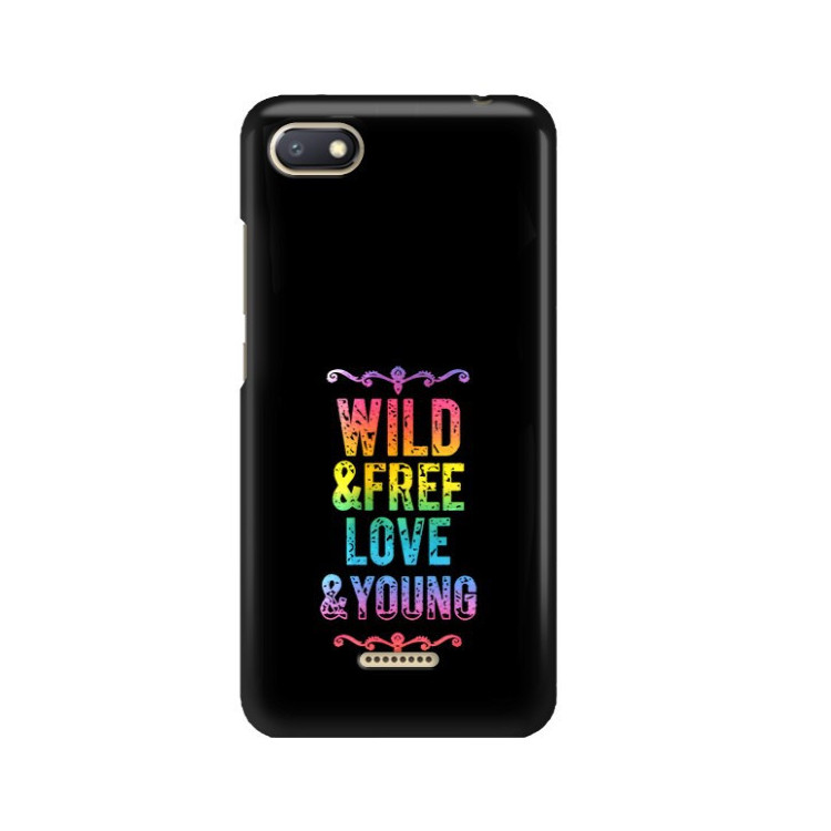 ETUI NA TELEFON XIAOMI REDMI 6A NEON MIENIĄCE SIĘ ZLR111