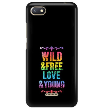 ETUI NA TELEFON XIAOMI REDMI 6A NEON MIENIĄCE SIĘ ZLR111