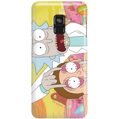 Etui Samsung GALAXY A8 2018 / A5 2018, ST_RIM-2020-1-107 Wzory - FunnyCase