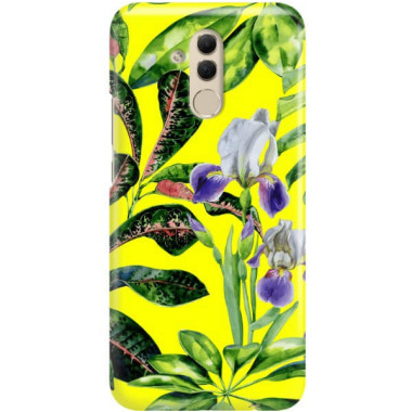 Etui Huawei MATE 20 LITE, Etui Tropic Wzory Wielokolorowy - FunnyCase