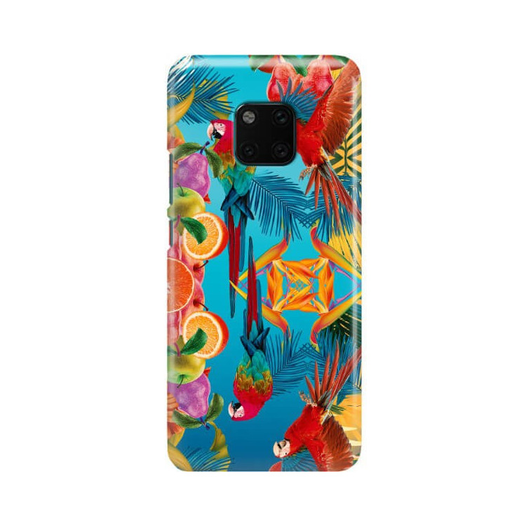 Etui Huawei MATE 20 PRO, Etui Tropic Wzory Wielokolorowy - FunnyCase