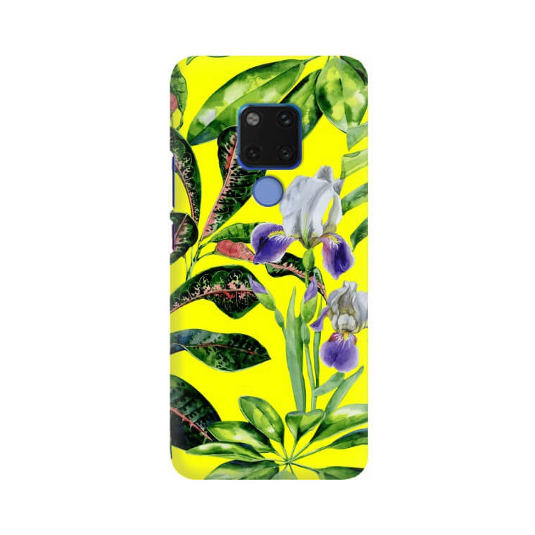 Etui Huawei MATE 20, Etui Tropic Wzory Wielokolorowy - FunnyCase