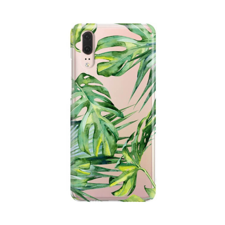 Etui Huawei P20, Etui Tropic Wzory Wielokolorowy - FunnyCase