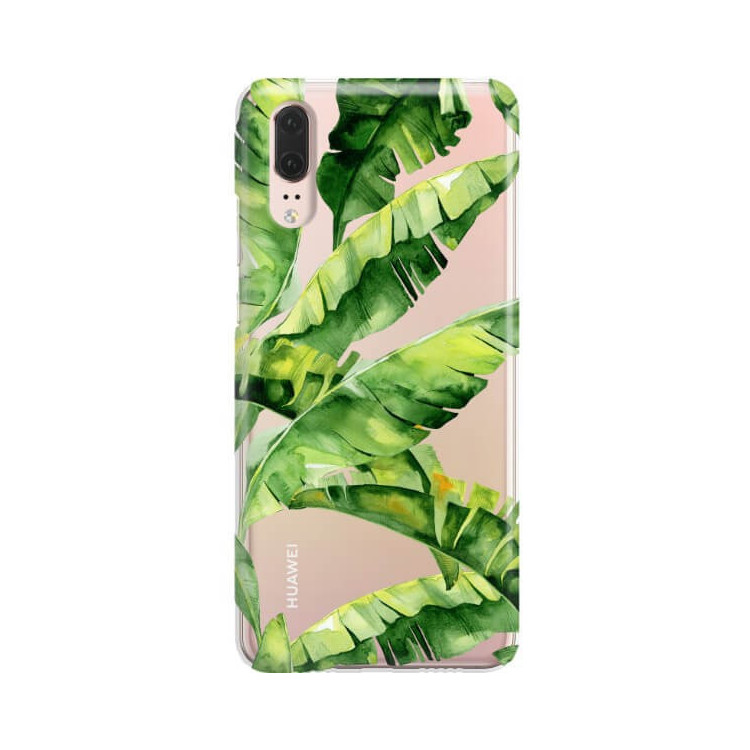 Etui Huawei P20, Etui Tropic Wzory Wielokolorowy - FunnyCase