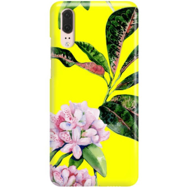 Etui Huawei P20, Etui Tropic Wzory Wielokolorowy - FunnyCase