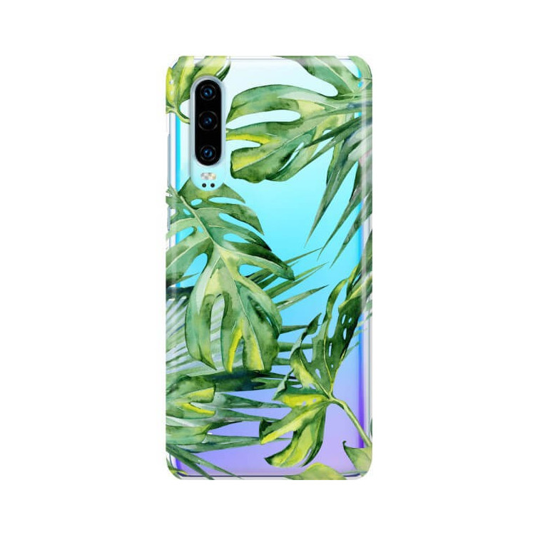 Etui Huawei P30, Etui Tropic Wzory Wielokolorowy - FunnyCase