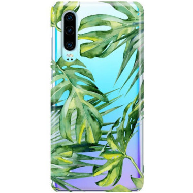 Etui Huawei P30, Etui Tropic Wzory Wielokolorowy - FunnyCase