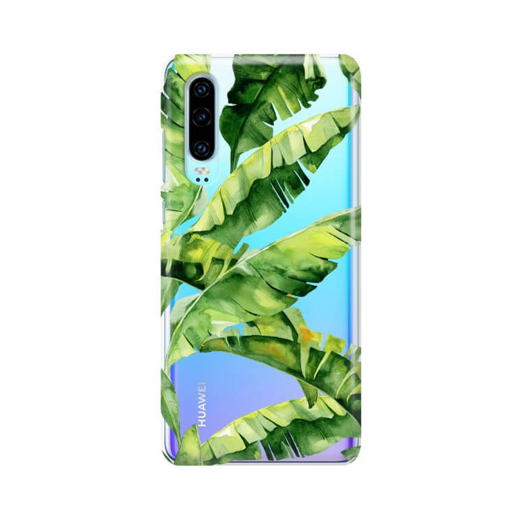 Etui Huawei P30, Etui Tropic Wzory Wielokolorowy - FunnyCase