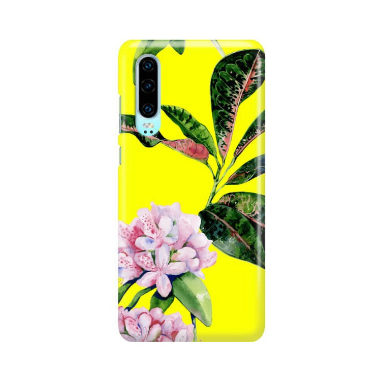 Etui Huawei P30, Etui Tropic Wzory Wielokolorowy - FunnyCase