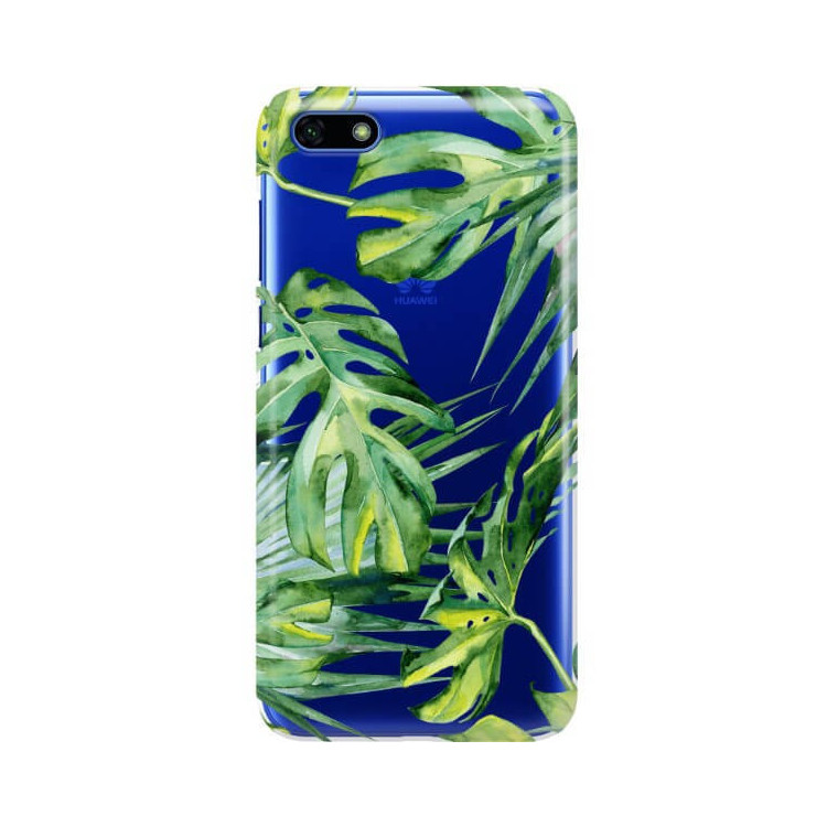 Etui Huawei Y5 2018, Etui Tropic Wzory Wielokolorowy - FunnyCase