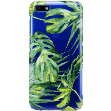 Etui Huawei Y5 2018, Etui Tropic Wzory Wielokolorowy - FunnyCase