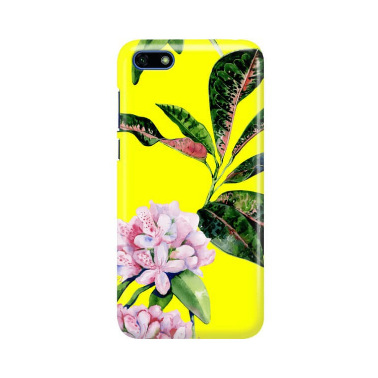 Etui Huawei Y5 2018, Etui Tropic Wzory Wielokolorowy - FunnyCase