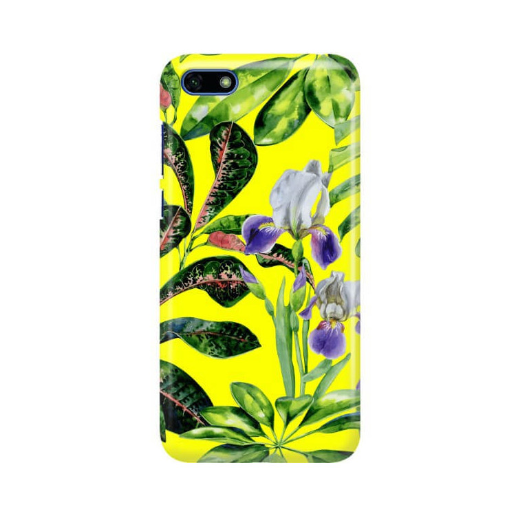 Etui Huawei Y5 2018, Etui Tropic Wzory Wielokolorowy - FunnyCase