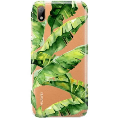 Etui Huawei Y5 2019, Etui Tropic Wzory Wielokolorowy - FunnyCase