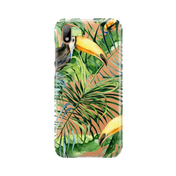 Etui Huawei Y5 2019, Etui Tropic Wzory Wielokolorowy - FunnyCase