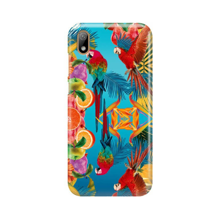 Etui Huawei Y5 2019, Etui Tropic Wzory Wielokolorowy - FunnyCase