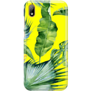 Etui Huawei Y5 2019, Etui Tropic Wzory Wielokolorowy - FunnyCase