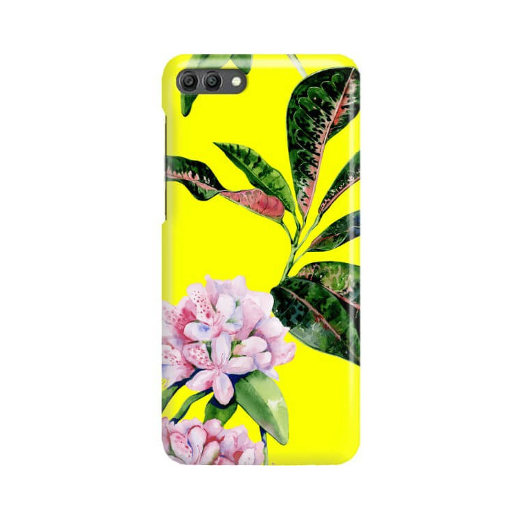 Etui Huawei Y9 2018, Etui Tropic Wzory Wielokolorowy - FunnyCase