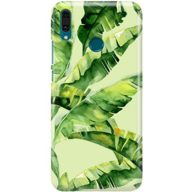 Etui Huawei Y9 2019, Etui Tropic Wzory Wielokolorowy - FunnyCase