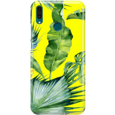 Etui Huawei Y9 2019, Etui Tropic Wzory Wielokolorowy - FunnyCase