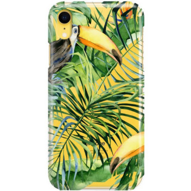 Etui Apple IPHONE XR, Etui Tropic Wzory Wielokolorowy - FunnyCase