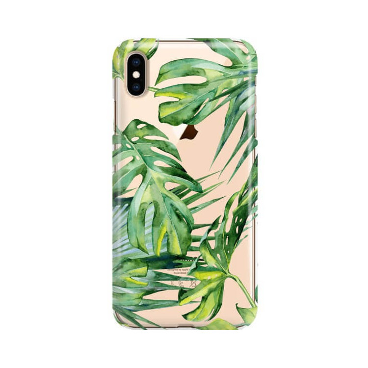 Etui Apple IPHONE XS MAX, Etui Tropic Wzory Wielokolorowy - FunnyCase