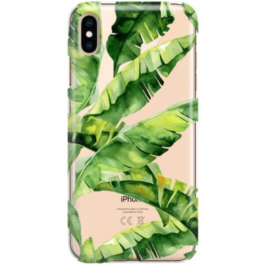 Etui Apple IPHONE XS MAX, Etui Tropic Wzory Wielokolorowy - FunnyCase