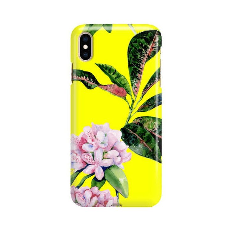 Etui Apple IPHONE XS MAX, Etui Tropic Wzory Wielokolorowy - FunnyCase