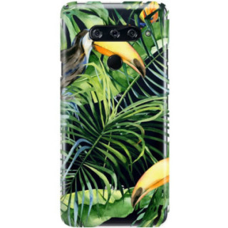 Etui Lg V40, Etui Tropic Wzory Wielokolorowy - FunnyCase