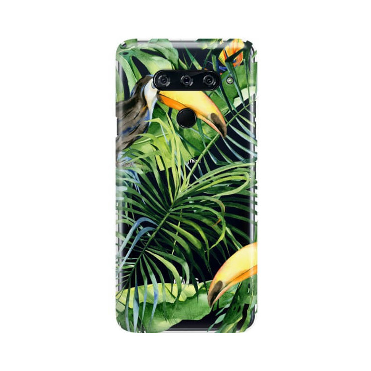 Etui Lg V40, Etui Tropic Wzory Wielokolorowy - FunnyCase