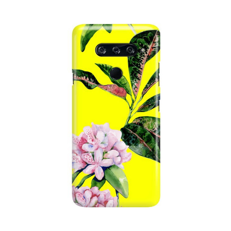 Etui Lg V40, Etui Tropic Wzory Wielokolorowy - FunnyCase