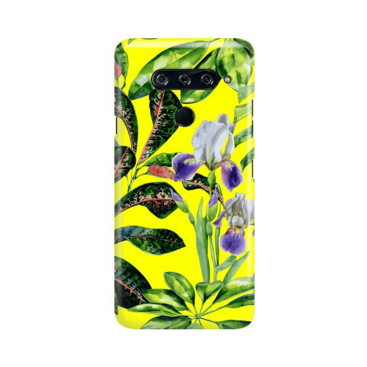 Etui Lg V40, Etui Tropic Wzory Wielokolorowy - FunnyCase