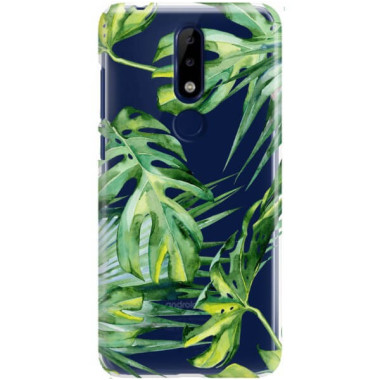 Etui Nokia 5.1 PLUS, Etui Tropic Wzory Wielokolorowy - FunnyCase