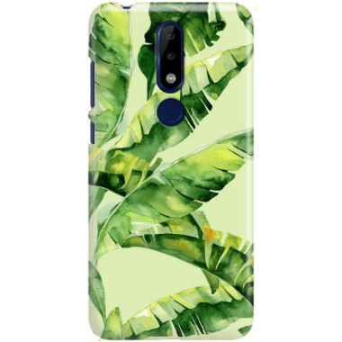 Etui Nokia 5.1 PLUS, Etui Tropic Wzory Wielokolorowy - FunnyCase