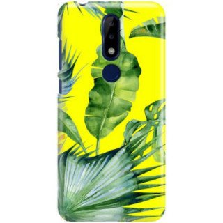 Etui Nokia 5.1 PLUS, Etui Tropic Wzory Wielokolorowy - FunnyCase