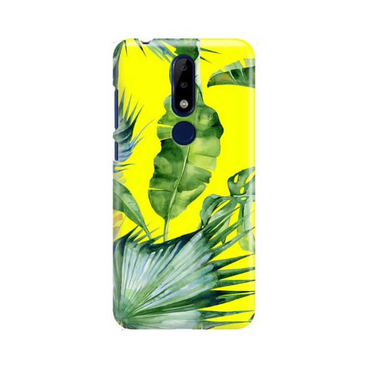 Etui Nokia 5.1 PLUS, Etui Tropic Wzory Wielokolorowy - FunnyCase